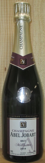 Champagne Brut Millésime 2016 Abel Jobart 