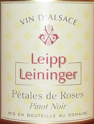 2018 Petales de Rose, Leipp-Leininger, Alsace, Frankrig