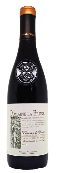 2020 Domaine La Brune, Beaumes de Venise Rouge, Rhône, Frankrig