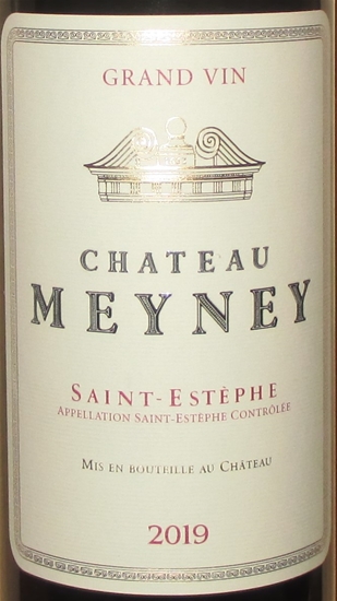 2019 Chateau Meyney, Saint-Estephe, Bordeaux, Frankrig