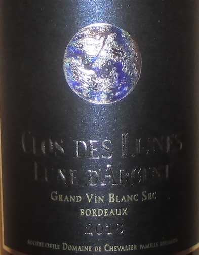 2018 Clos des Lunes lune d'Argent, Bordeaux Blanc, Frankrig