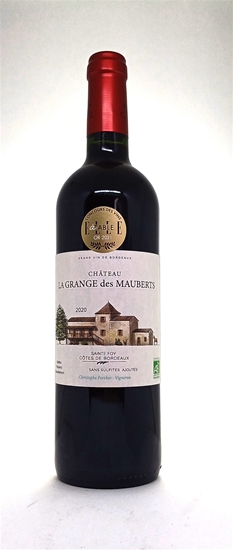 2020 Château La Grange des Mauberts, Sainte-Foy Côtes de Bordeaux, Frankrig