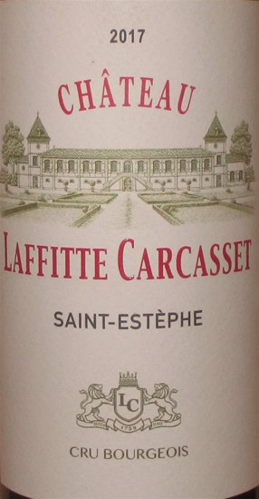 2017 Chateau Lafitte-Carcasset, Saint-Estephe, Bordeaux, Frankrig