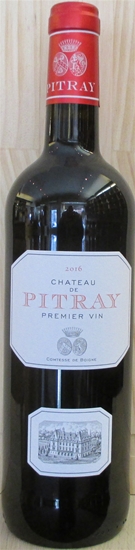 2014 Chateau de Pitray, Castillon Côtes de Bordeaux, Frankrig