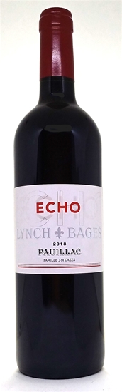 2018 Echo de Lynch-Bages, Pauillac, Bordeaux, Frankrig