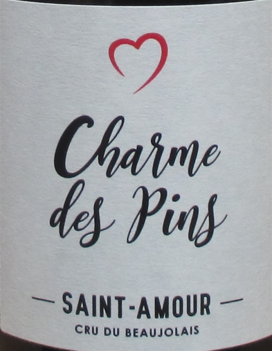 2019 Saint-Amour, Charmes des Pins, Beaujolais, Bourgogne, Frankrig
