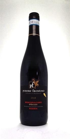 2018 Podere Frontino, Montepulciano d'Abruzzo Riserva, Italien