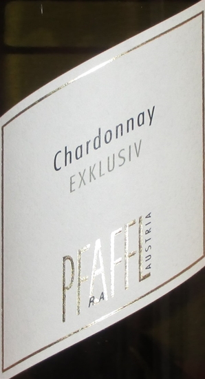 2015 Chardonnay Exclusiv, R & A Pfaffl, Niederösterreich, Østrig