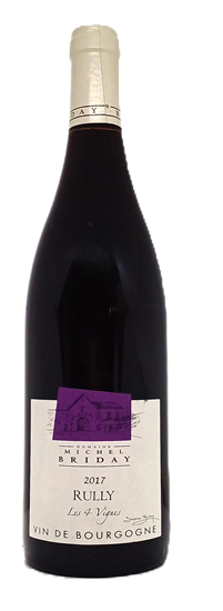 2017 Rully, Les 4 Vignes, Domaine Michel Briday, Bourgogne, Frankrig