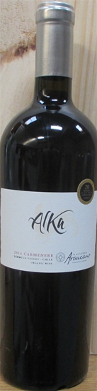 2014 "Alka" Carmenere, Hacienda Aruucano, Colchagua Valley, Chile