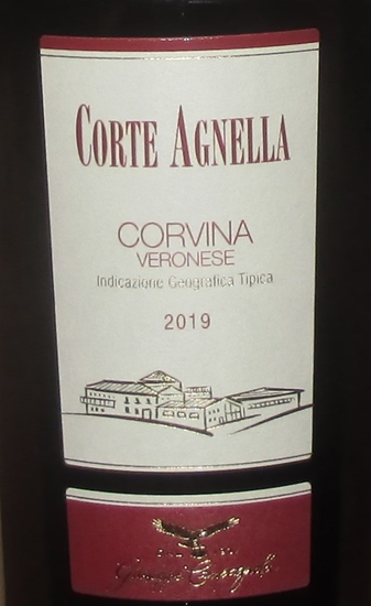 2019 Corte Agnella, Guiseppe Campagnola, Veronese, Italien