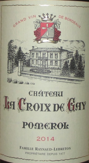 2014 Château La Croix du Gay, Pomerol, Frankrig