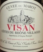 2016 Visan, Cave de Visan, Rhône, Frankrig 