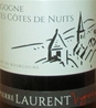 2017 Hautes-Côtes de Nuits Rouge, Domaine Pierre Laurent, Bourgogne, Frankrig