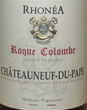 2019 Roque Colombe, Châteauneuf du Pape Rouge, Frankrig