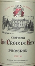 2014 Chateau La Croix du Gay, Pomerol, Frankrig